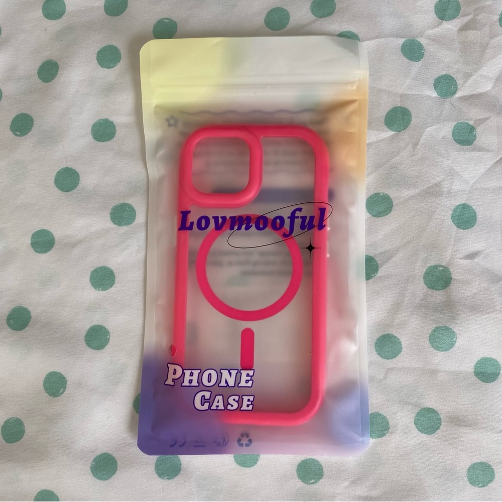 Pink Phone Case iPhone 15